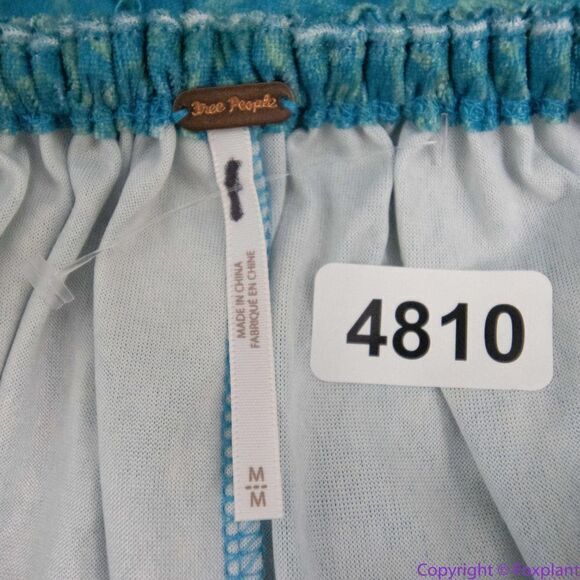 NEW Free‎ People Bali Tightrope Romper In Turquoise Combo, M - Picture 14 of 16